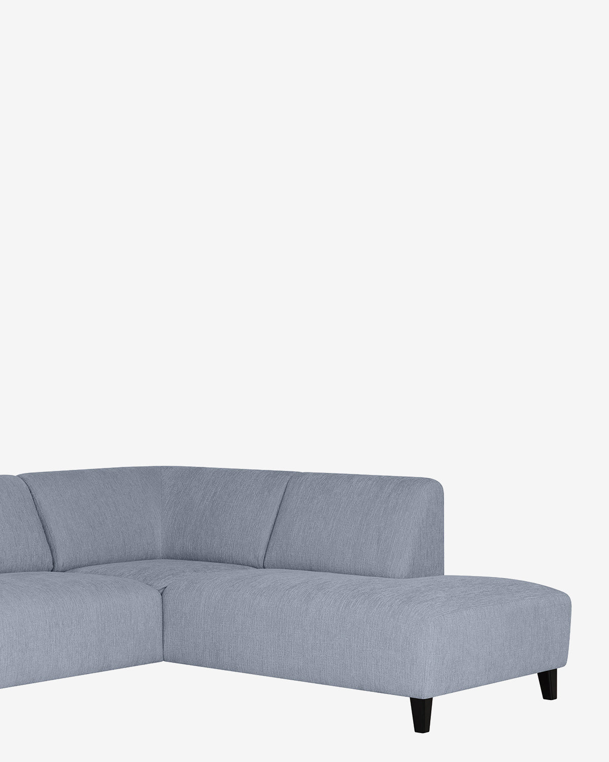 Amalfi hjørnesofa m/open end, ice blue