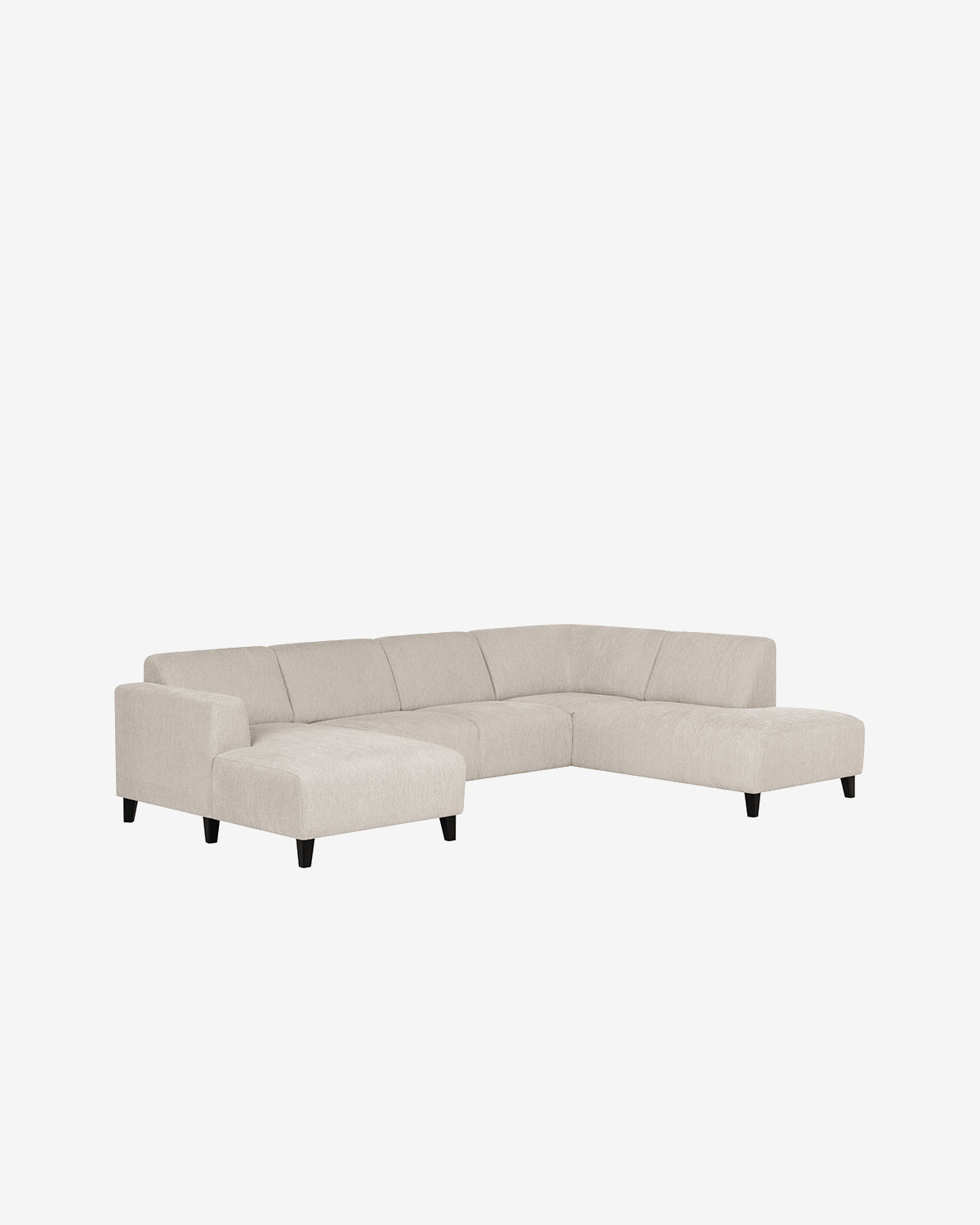 Amalfi U-hjørnesofa, beige