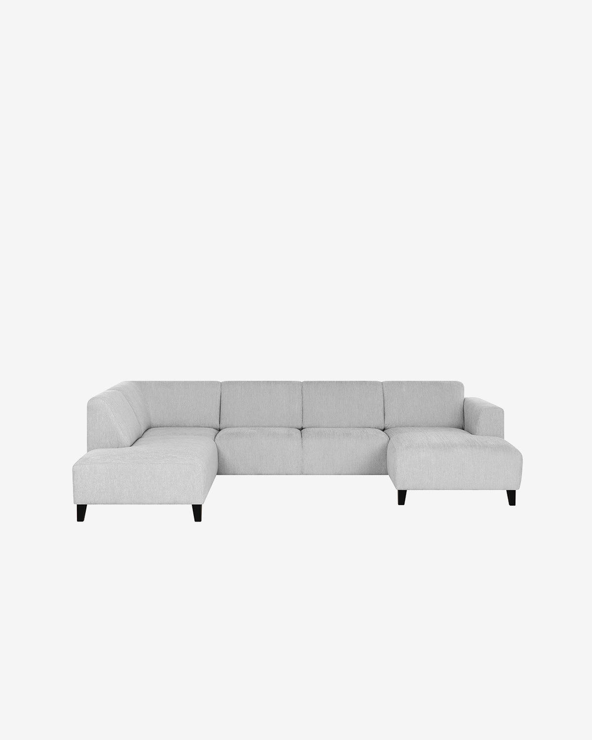 Amalfi U-hjørnesofa, ash