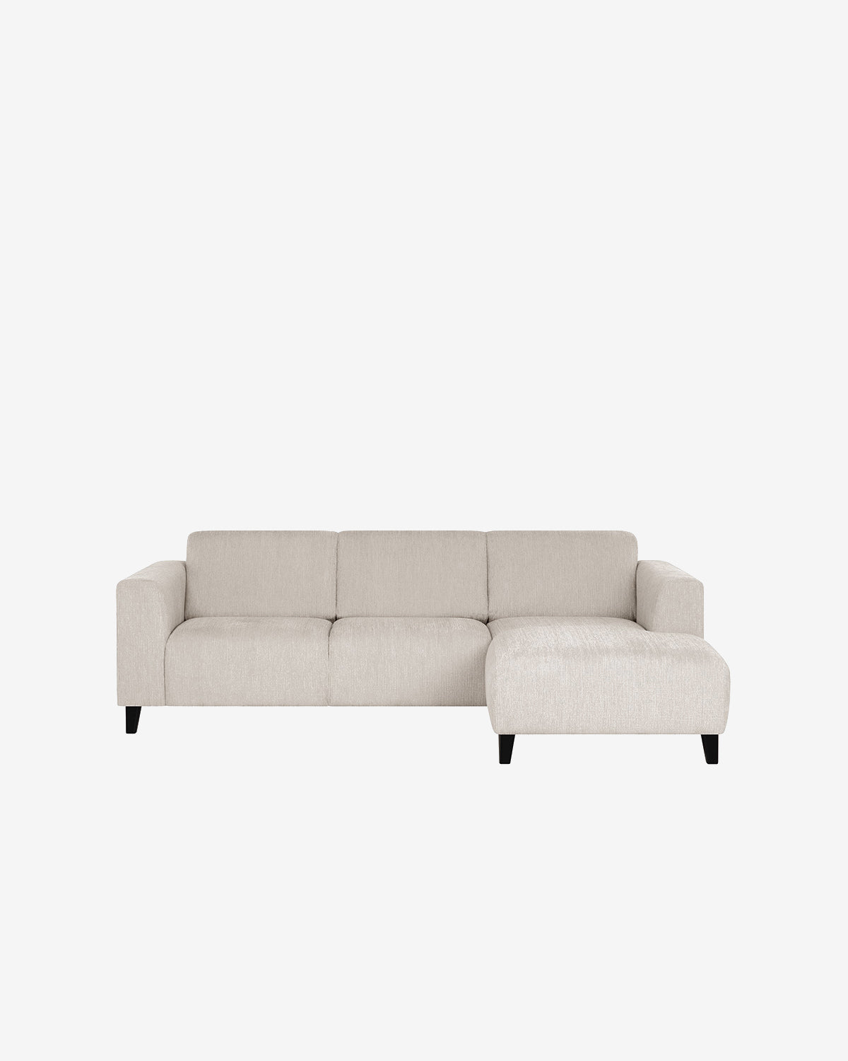 Amalfi 3 pers. m/chaiselong, beige