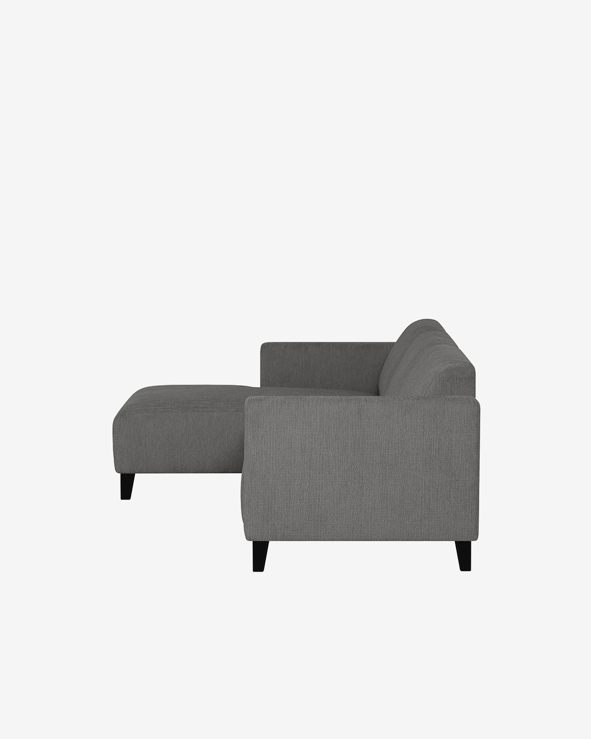 Amalfi 3 pers. m/chaiselong, charcoal