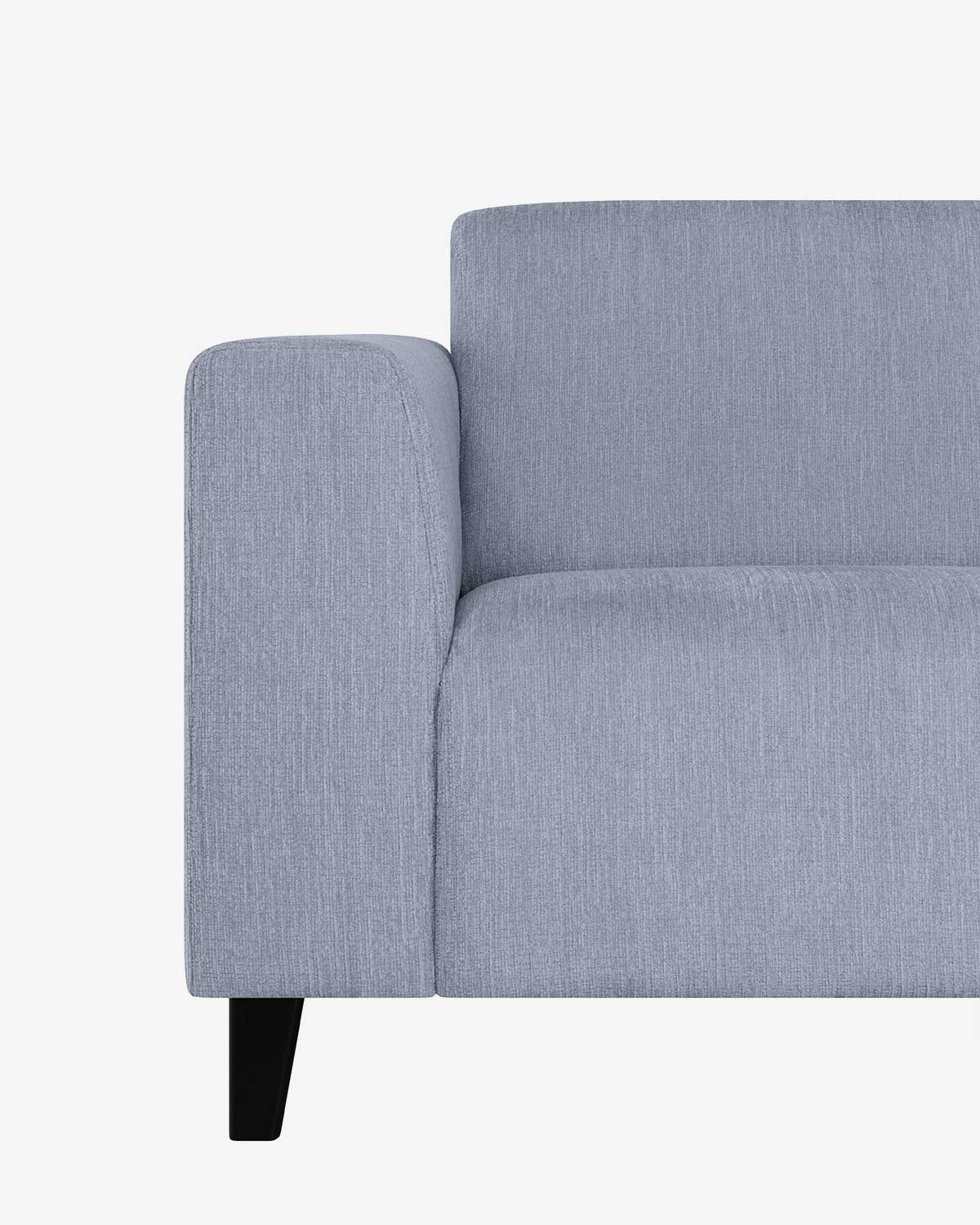 Amalfi 3 pers. m/chaiselong, ice blue