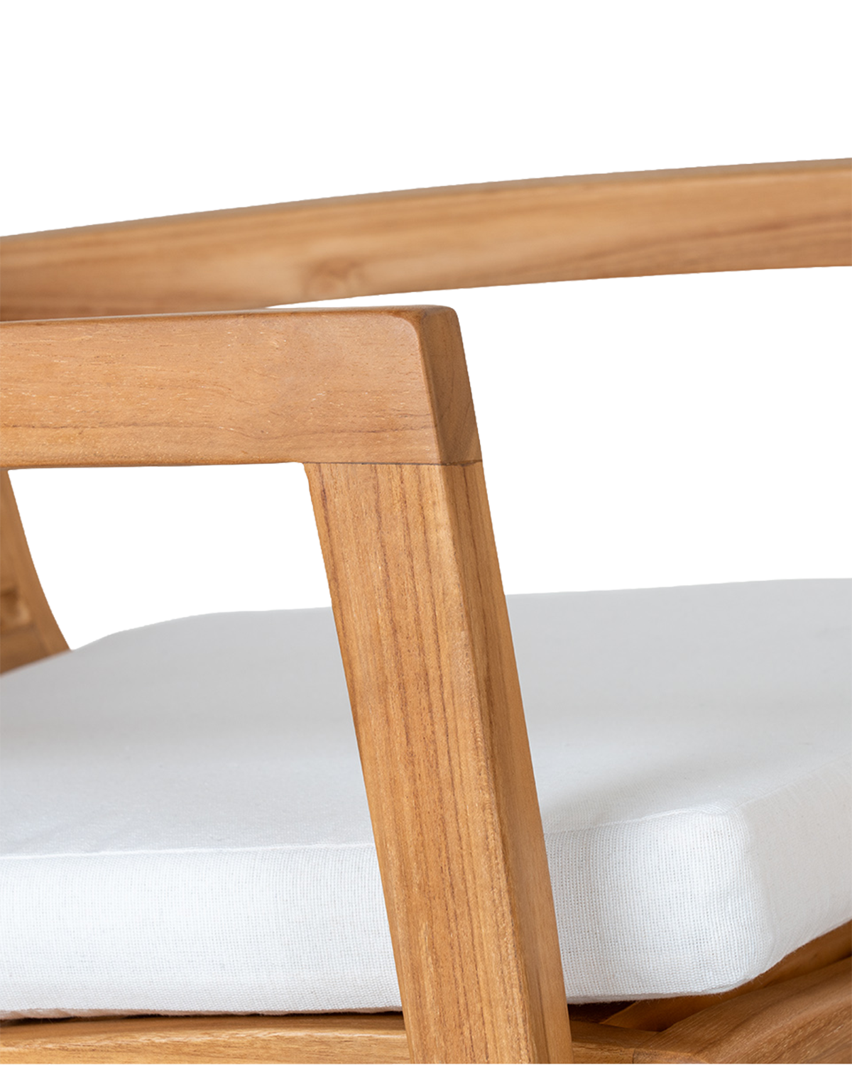 Santander loungesæt, teak natur