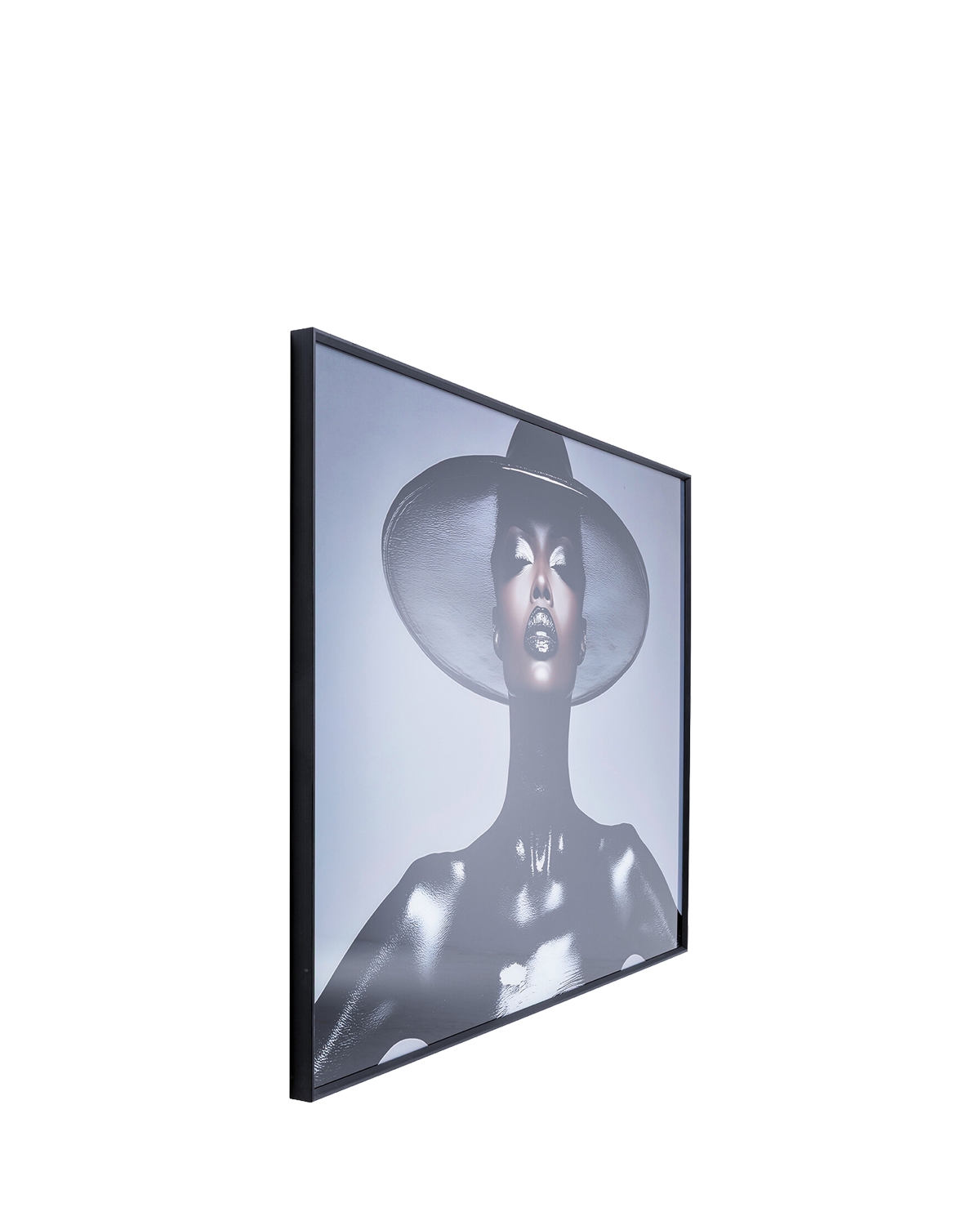 Black Hat Lady 150 x 100 cm, Galleri