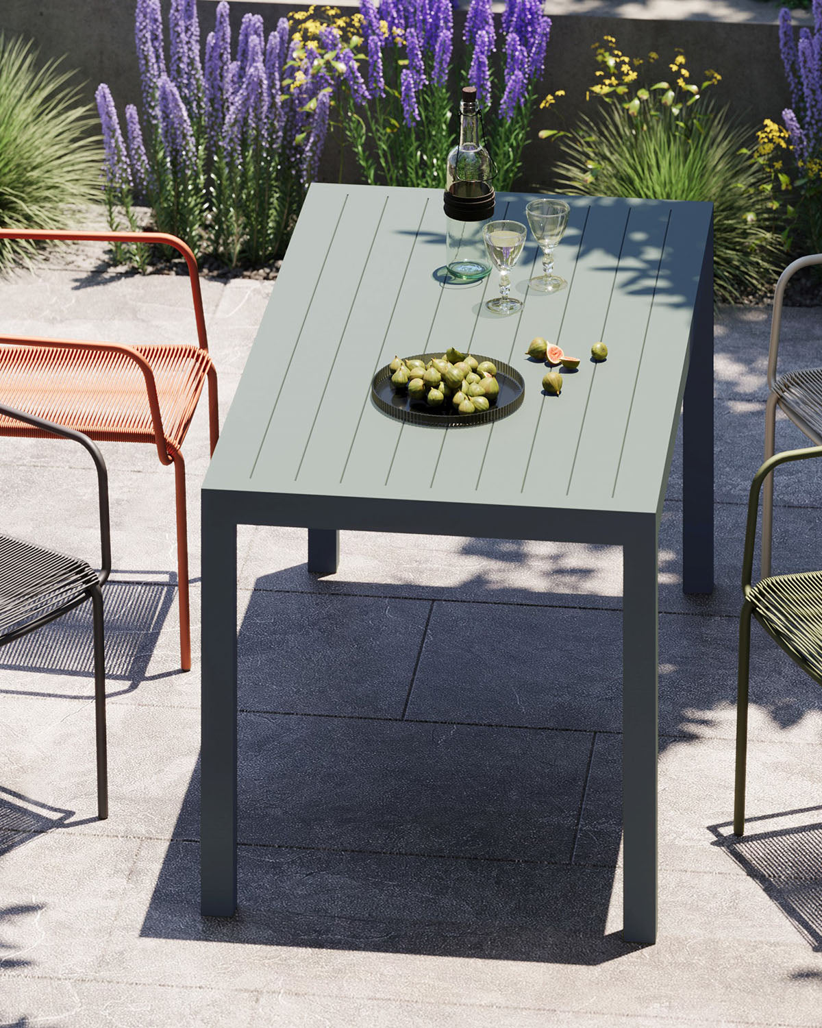 Madagascar havebord, grøn