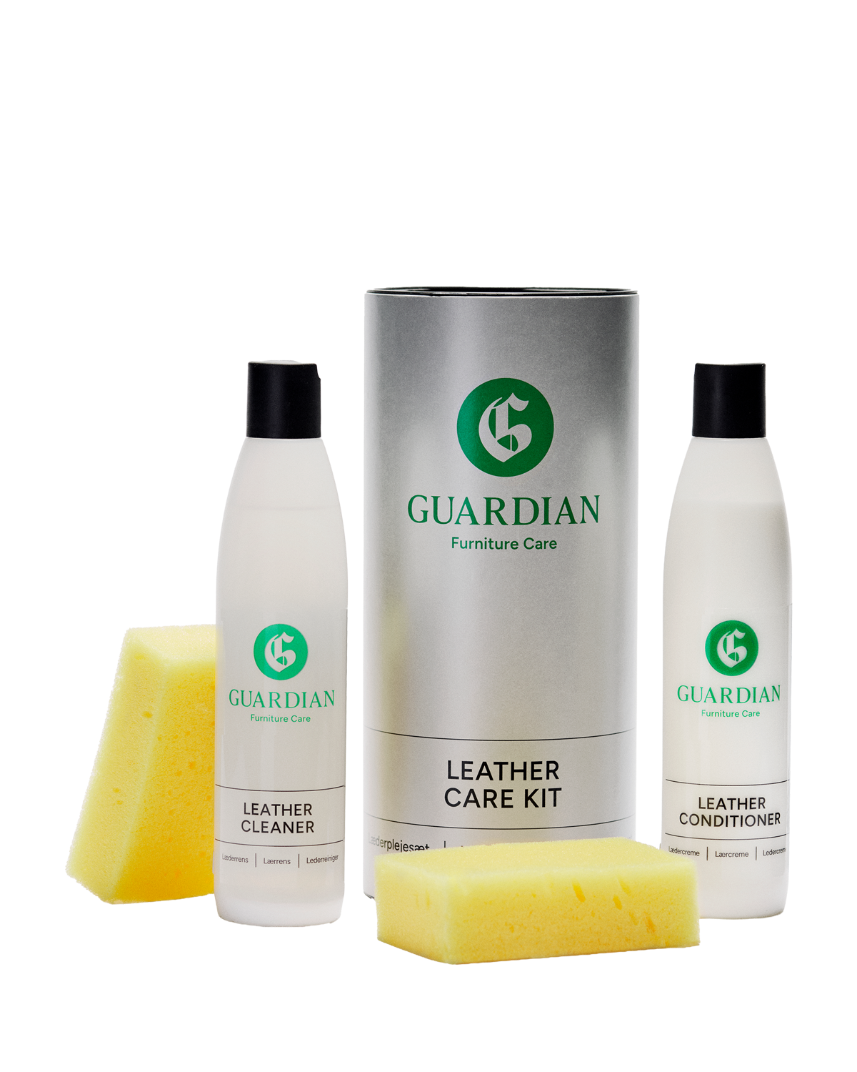 Vedligeh. Middel Læderpleje sæt