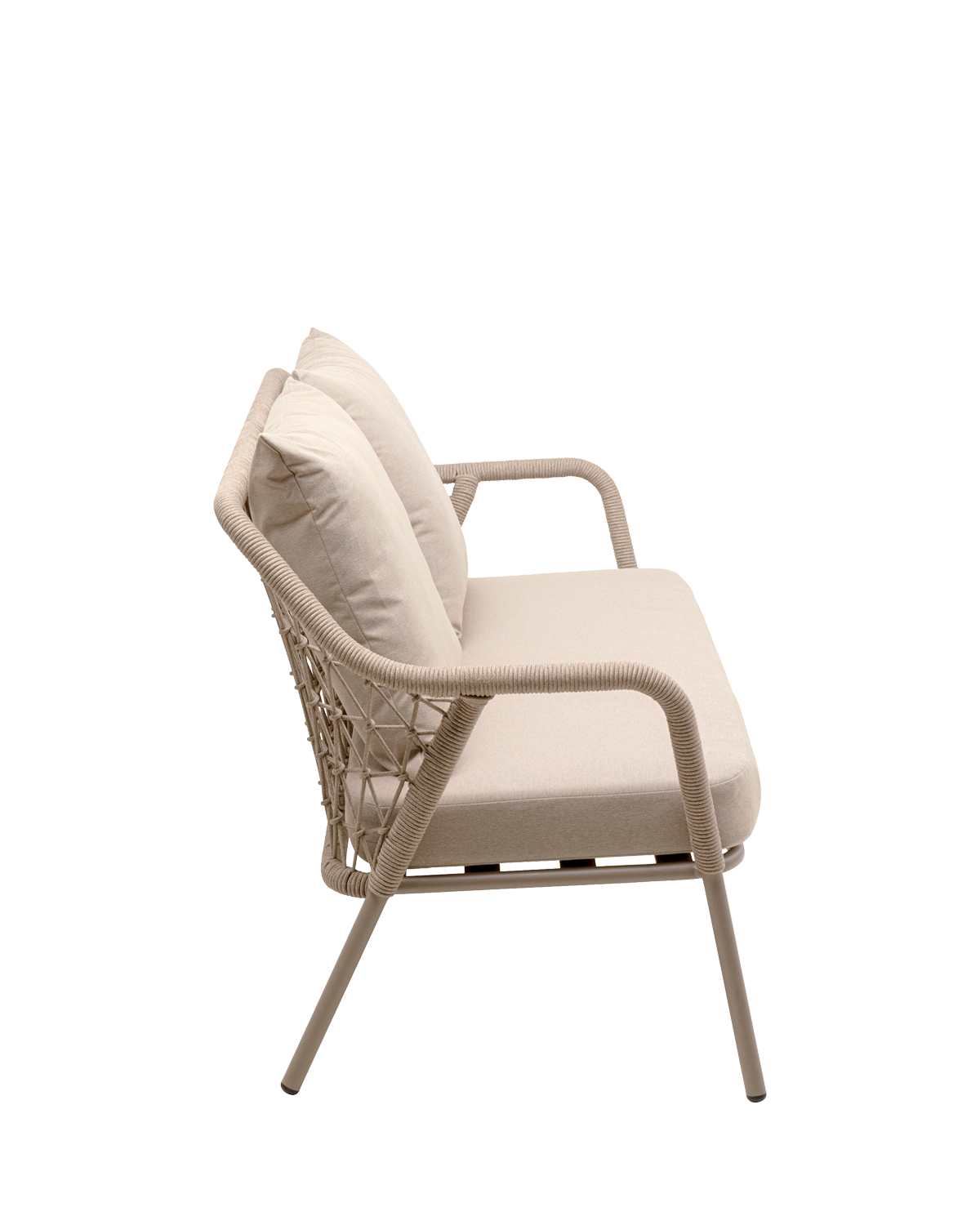 Milos 2 pers. sofa, taupe