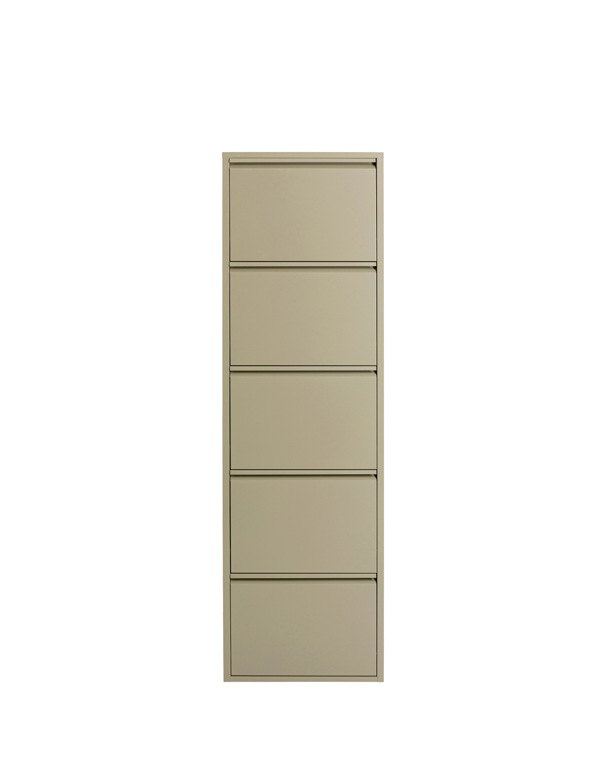 Caruso skoskab 5 låger, khaki