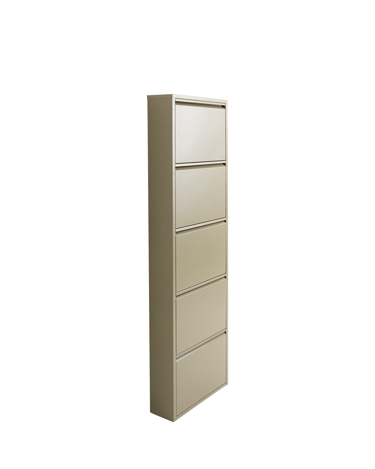 Caruso skoskab 5 låger, khaki