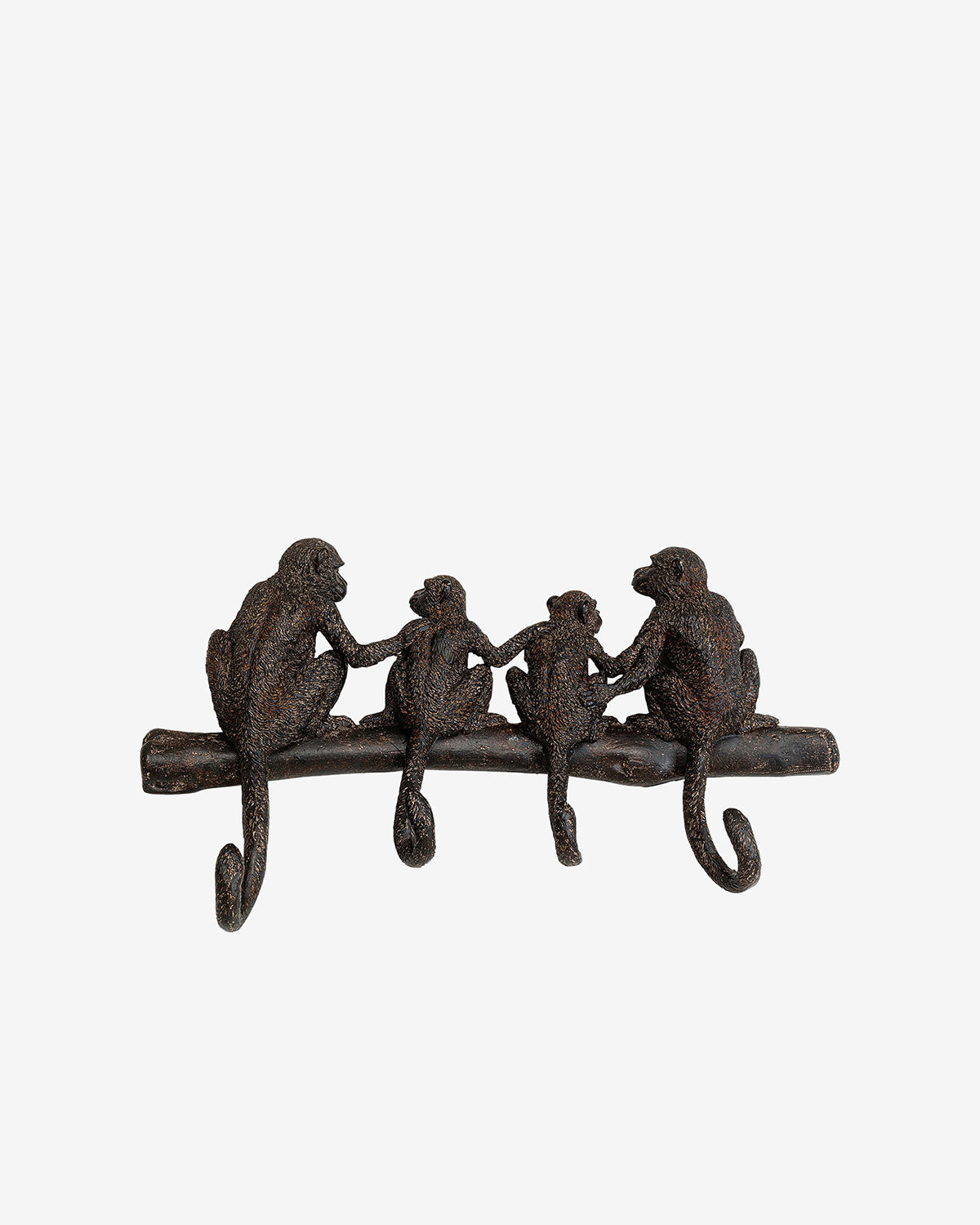 Monkey family knagerække