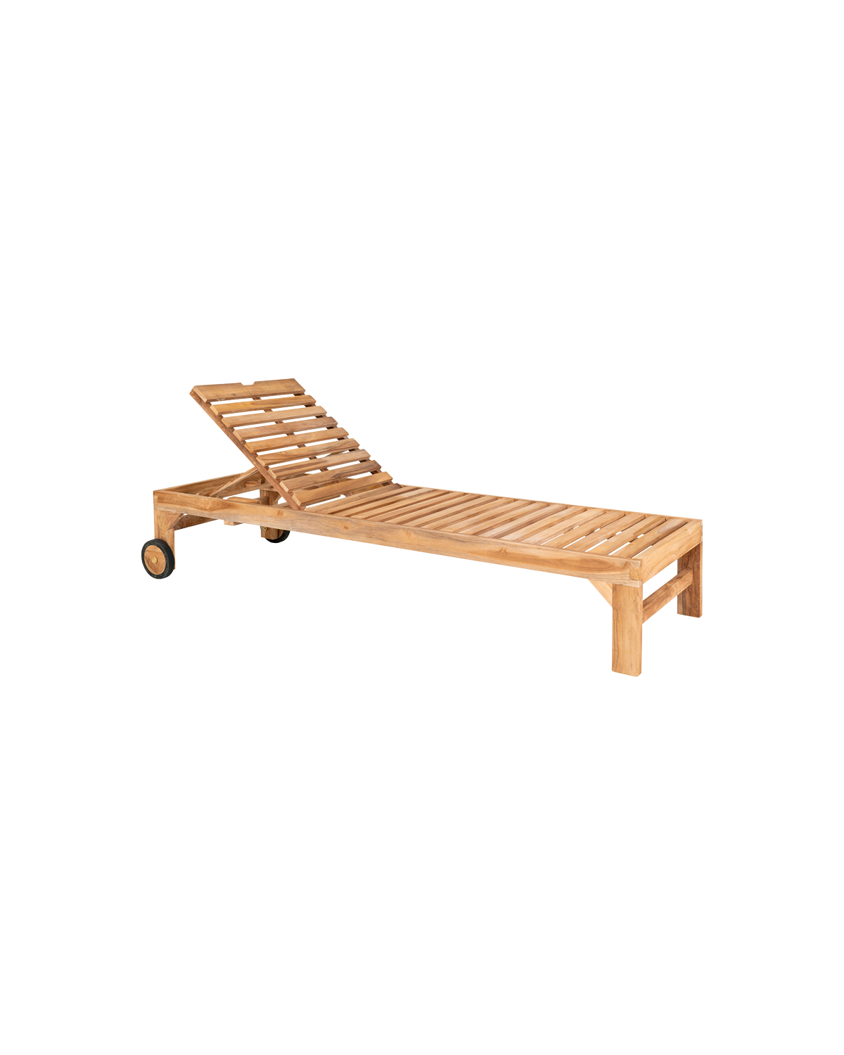 Andorra solvogn, teak natur