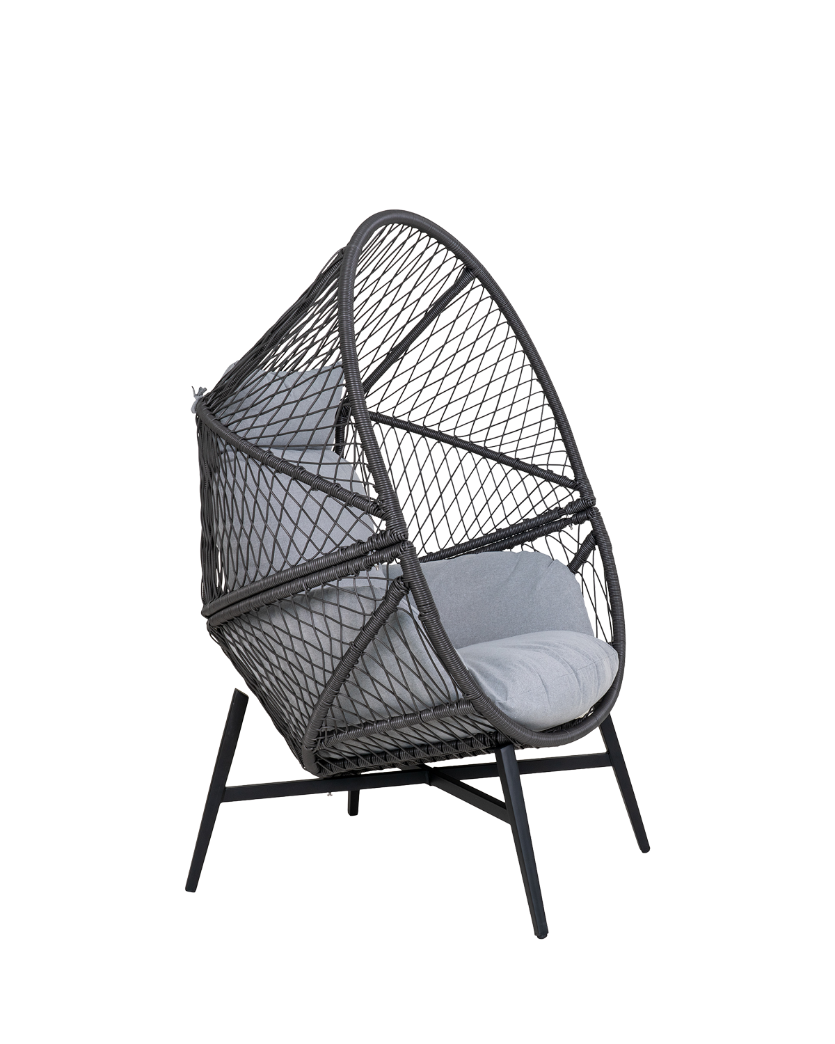 Rosario loungestol, sort