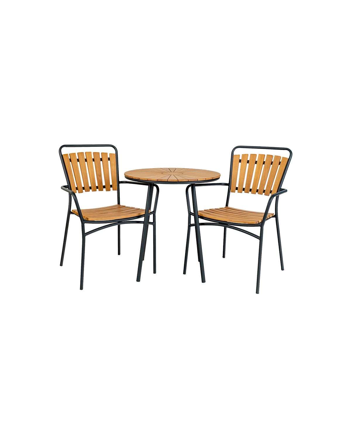 Cleveland cafebord, teak natur