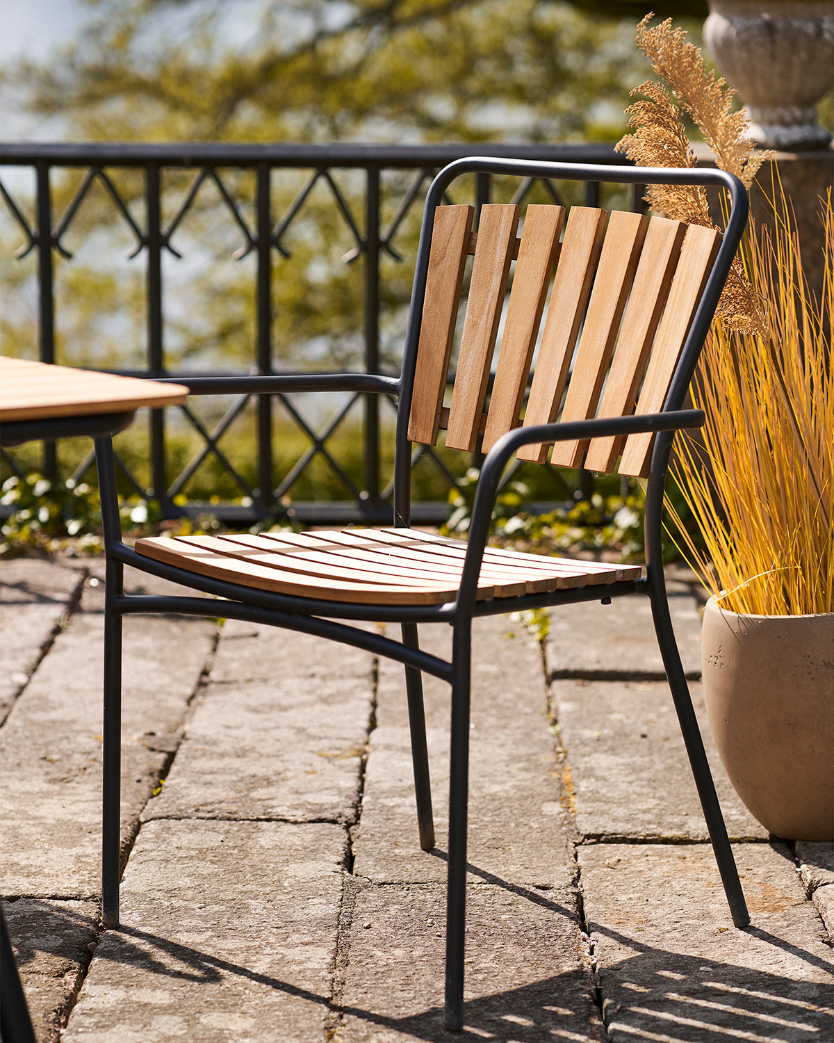 Cleveland havestol, teak natur