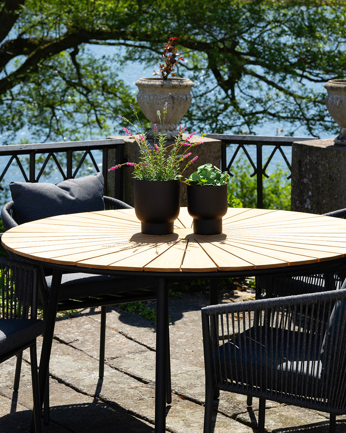 Cleveland spisebord, teak natur