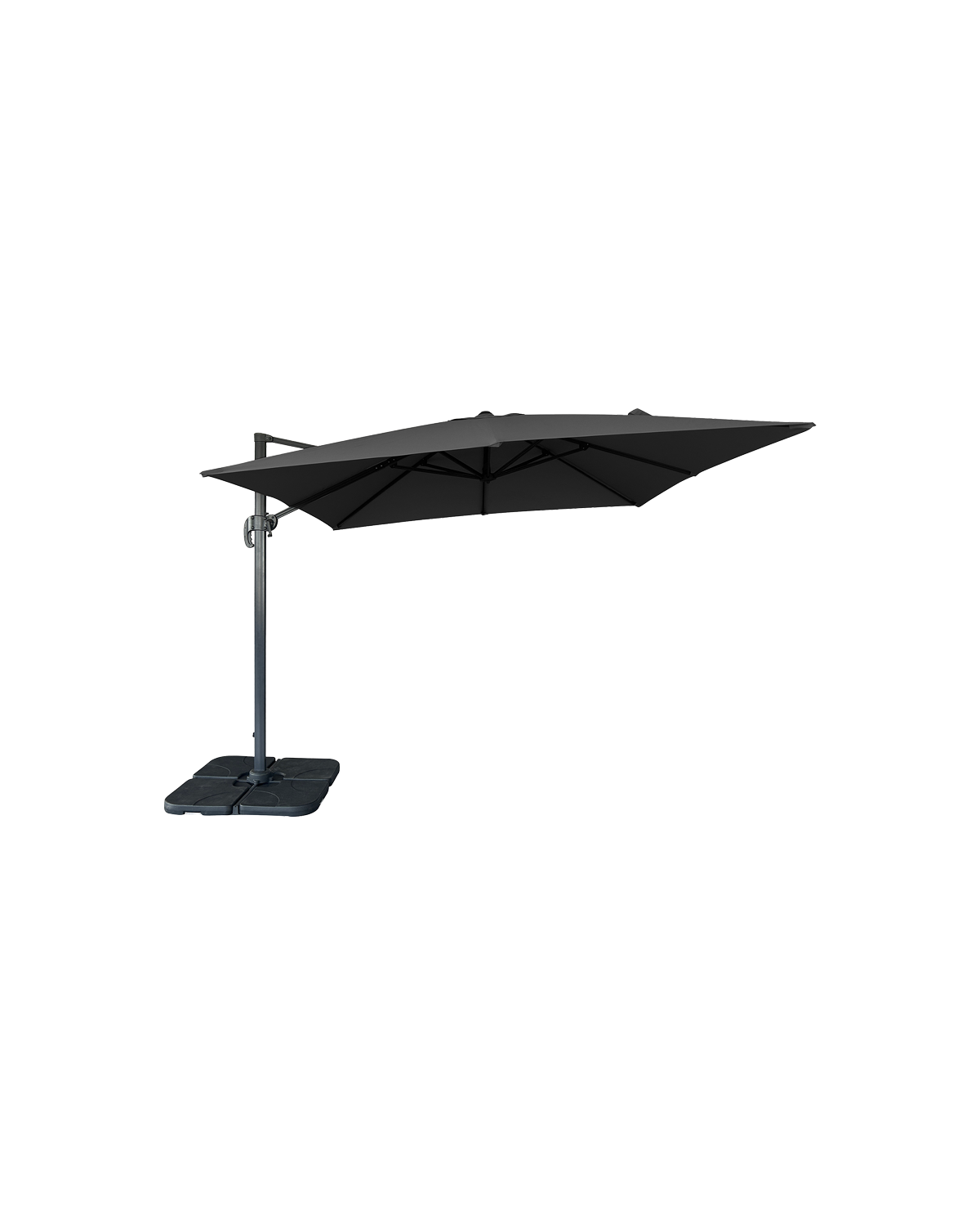 Baza Hængeparasol Sort