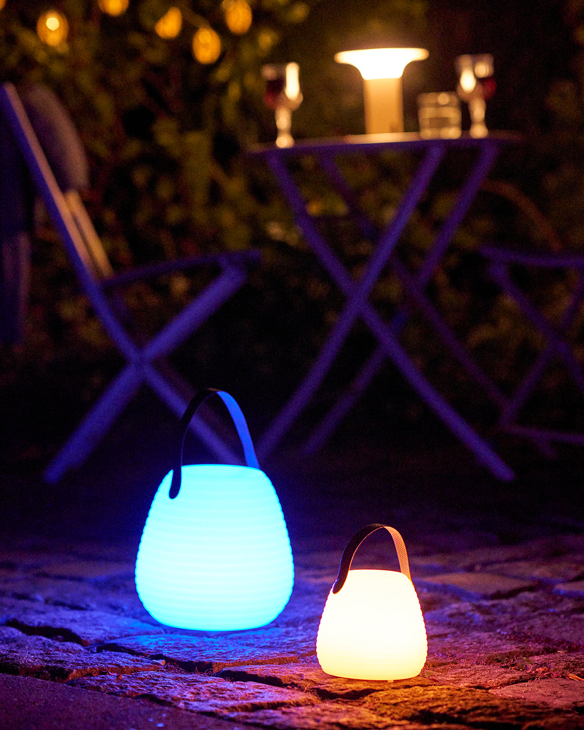 Derry LED Lampe, Hvid