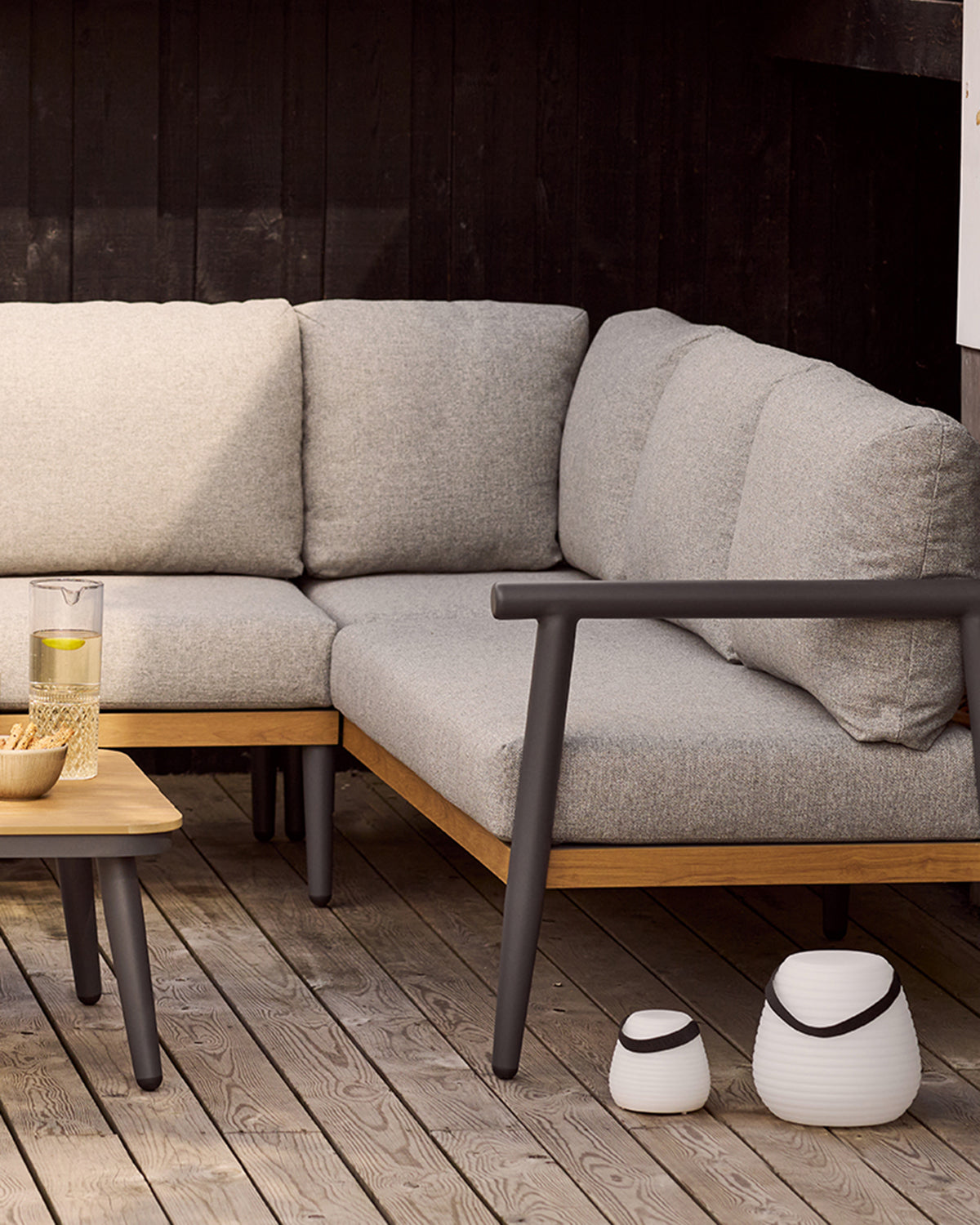 Derry LED Lampe, Hvid stor