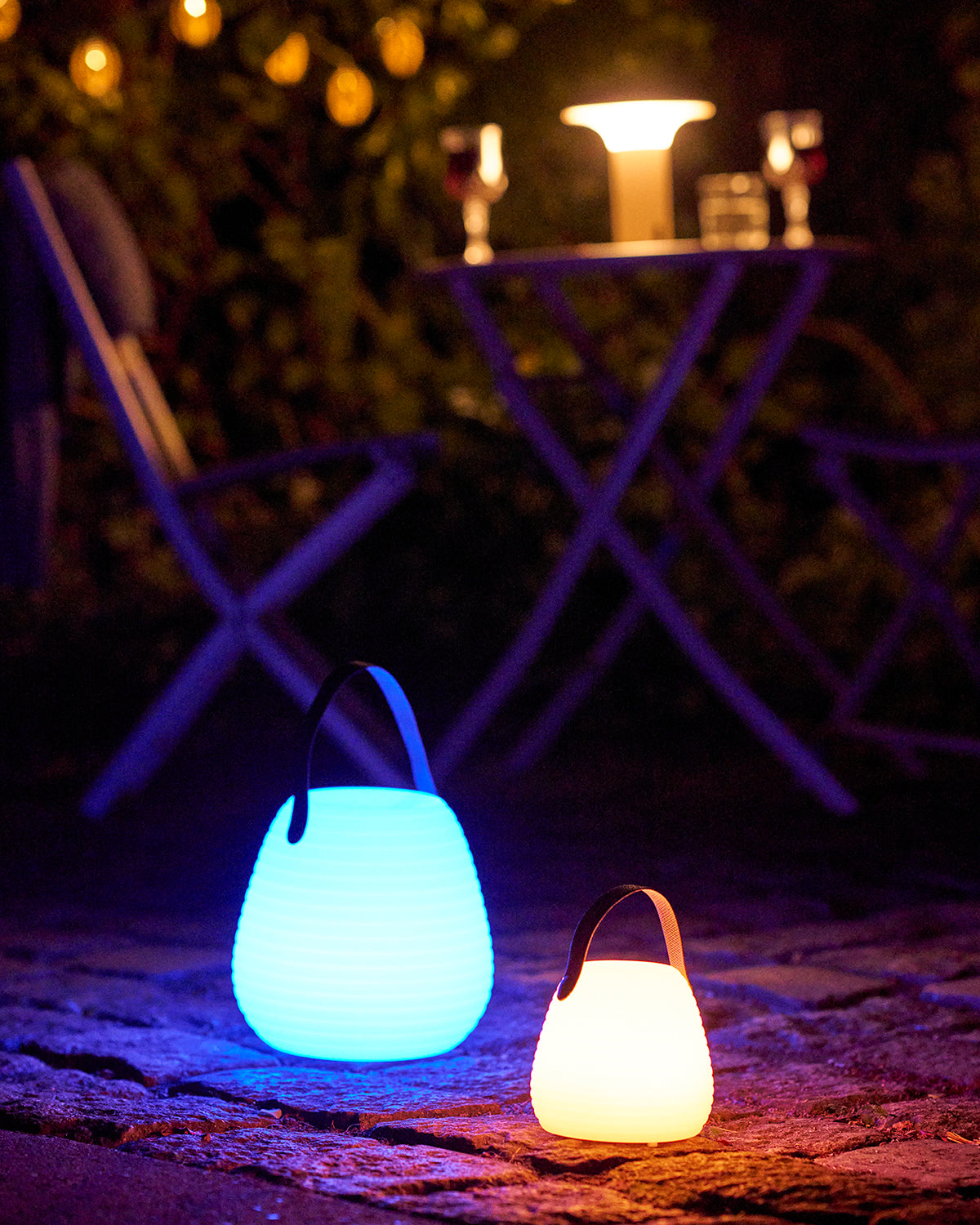 Derry LED Lampe, Hvid stor