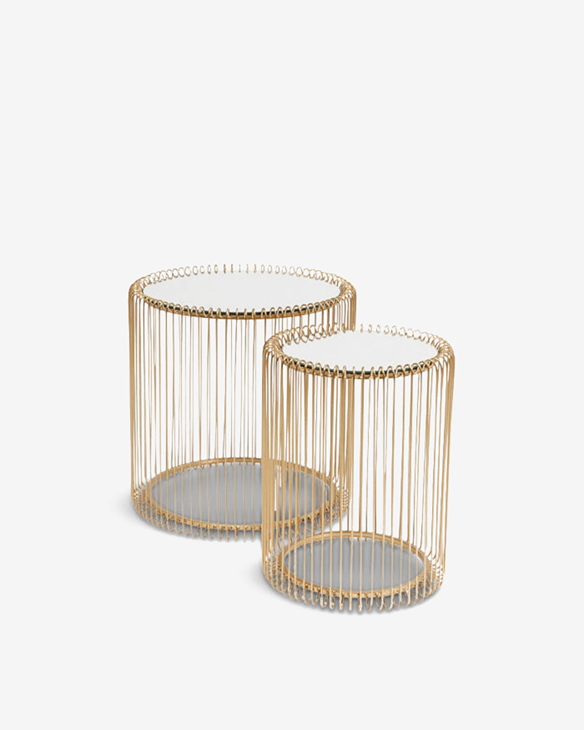 Wire bordsæt, Messing