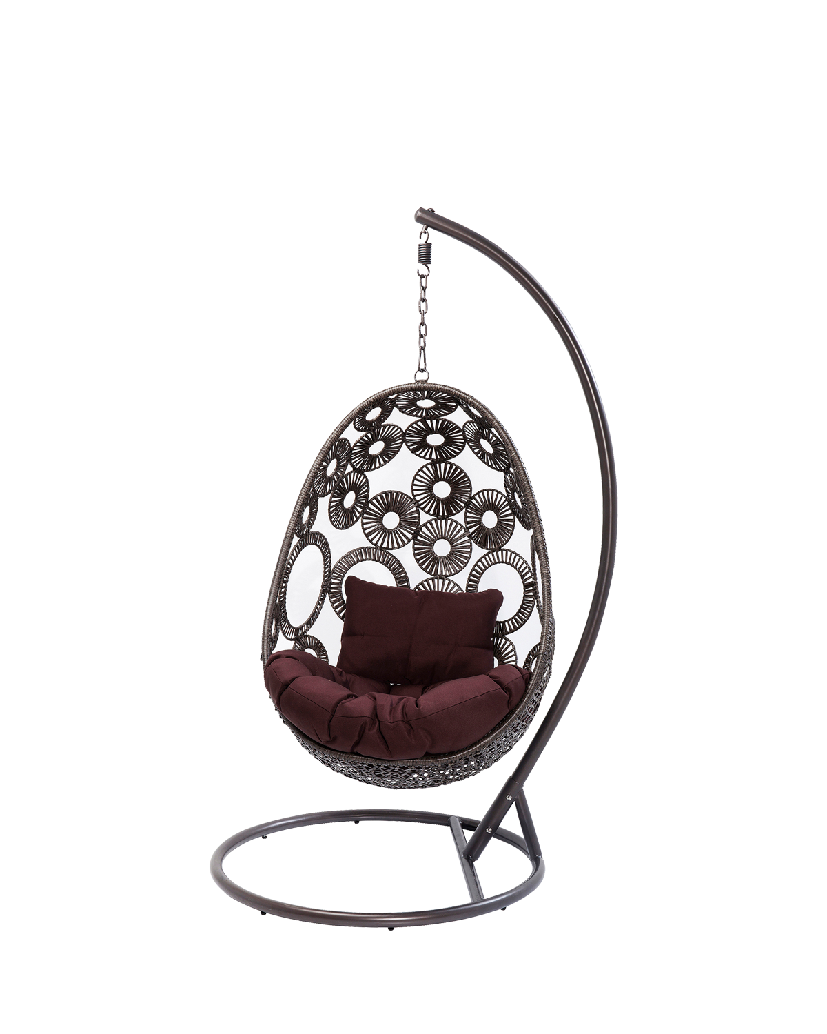 Ibiza hængestol, sort