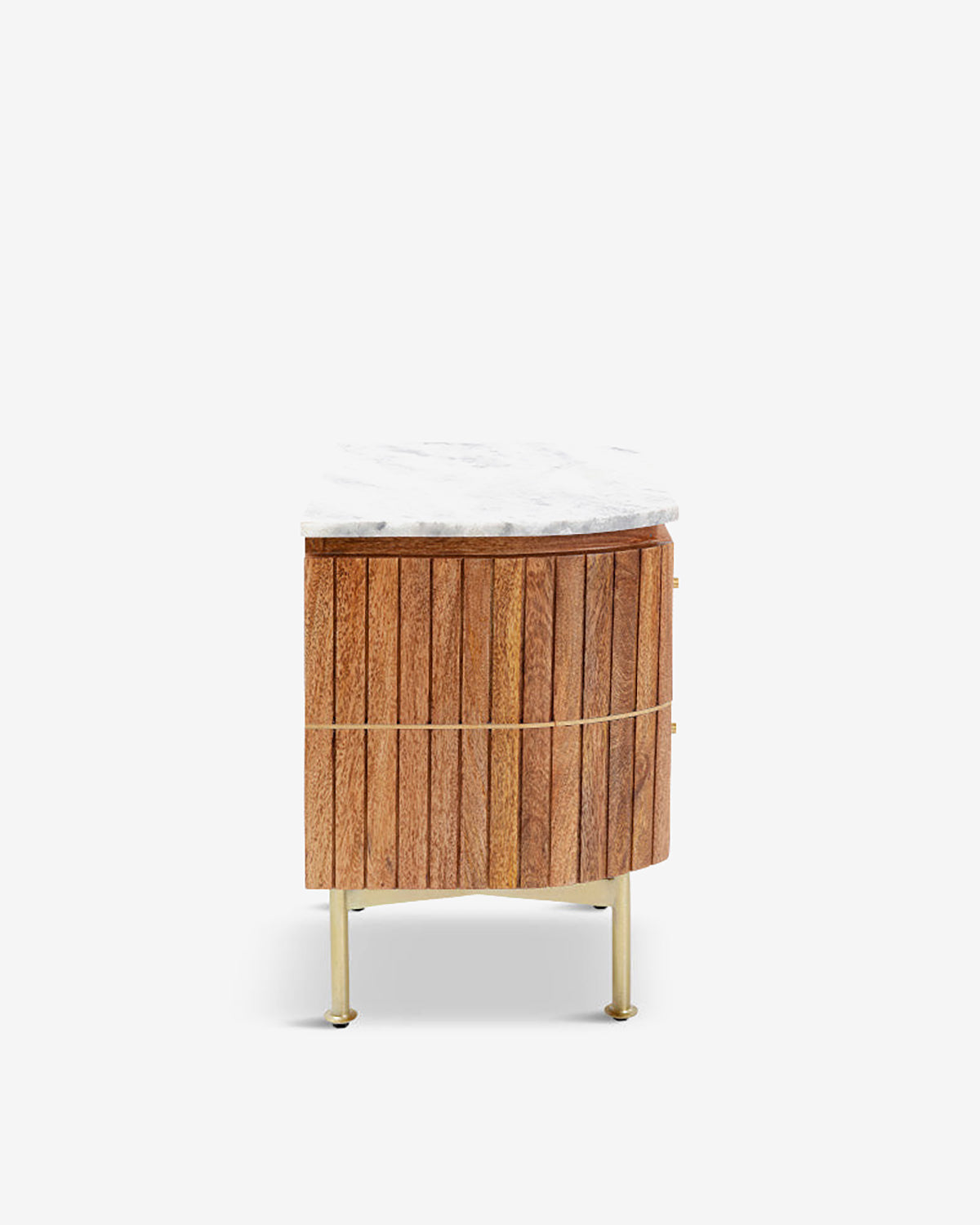 Grace sengebord, hvid marmor top