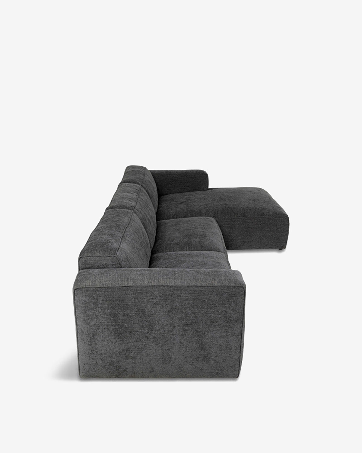 Henry sofa m. chaiselong, grå