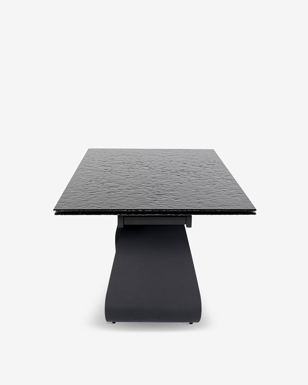 Bellagio spisebord, mørk glas