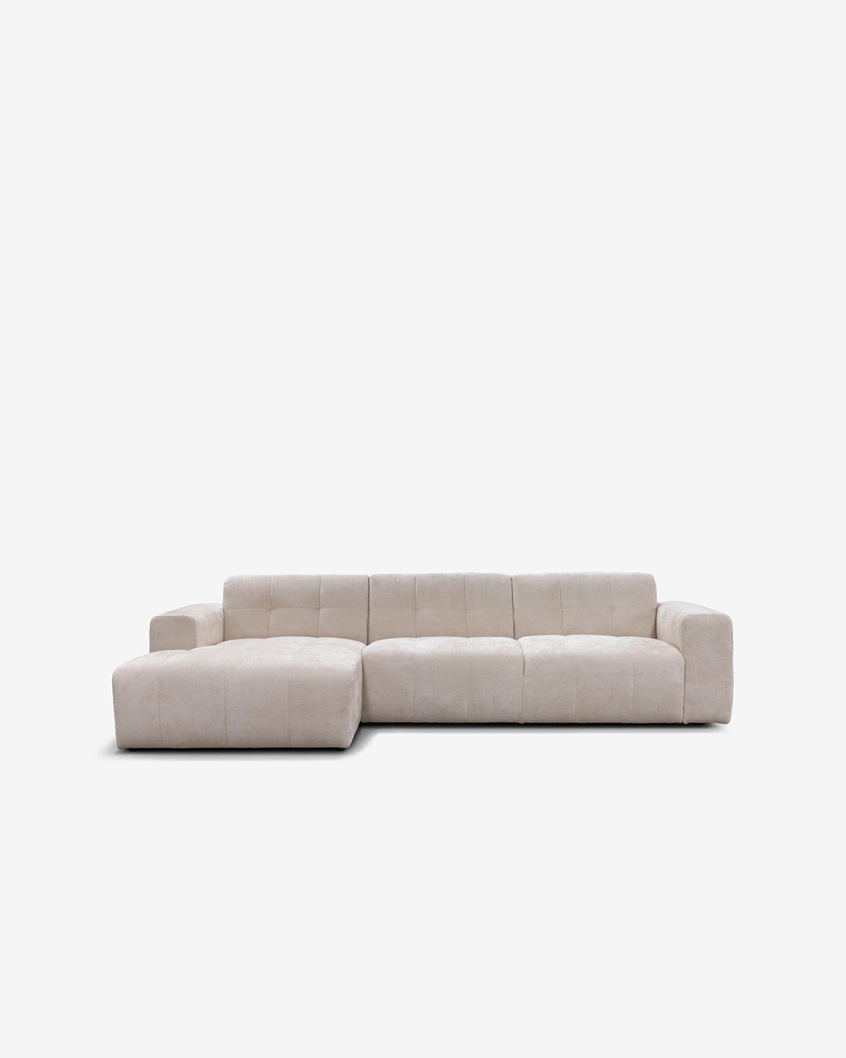 Aviano sofa m/chaiselong, lys beige