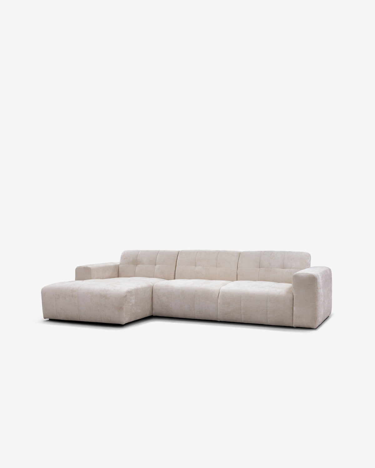 Aviano sofa m/chaiselong, lys beige