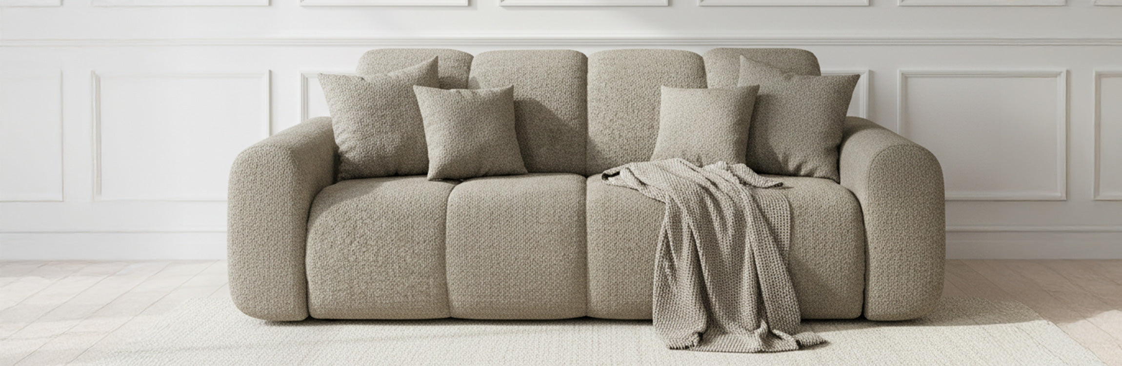 Bullet 2-3 personers sofa i elegant stue