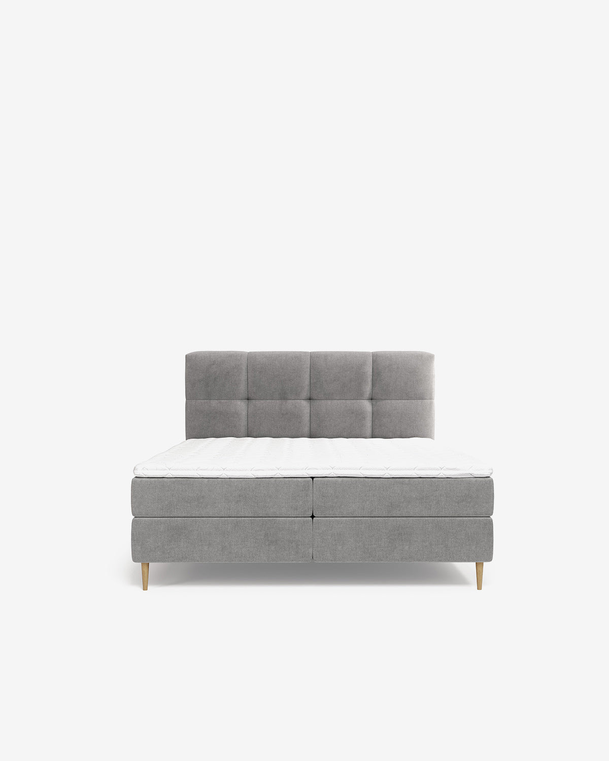 Luigi magasinseng 180x200 m | gavl, grå