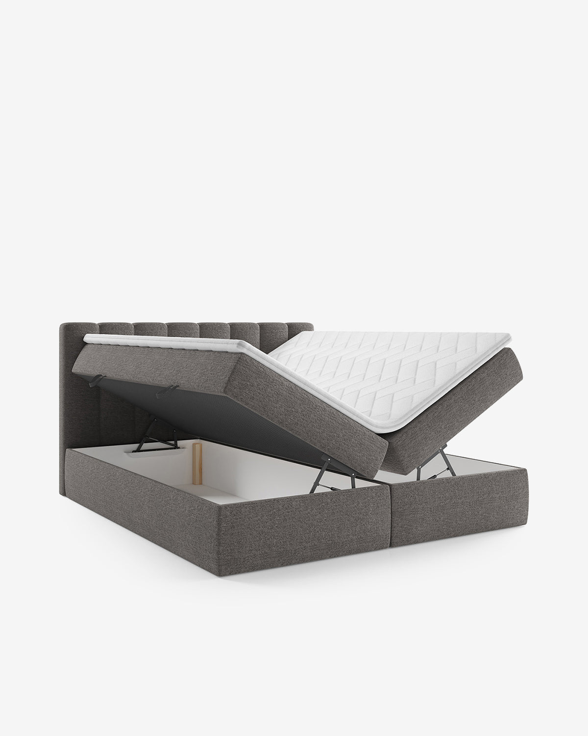 Mala seng 160x200 cm m/gavl, taupe