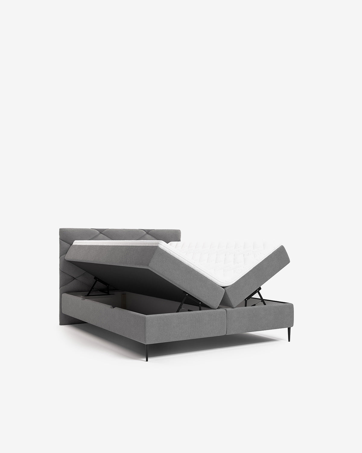 Seno magasinseng 160x200cm m/ gavl, grå