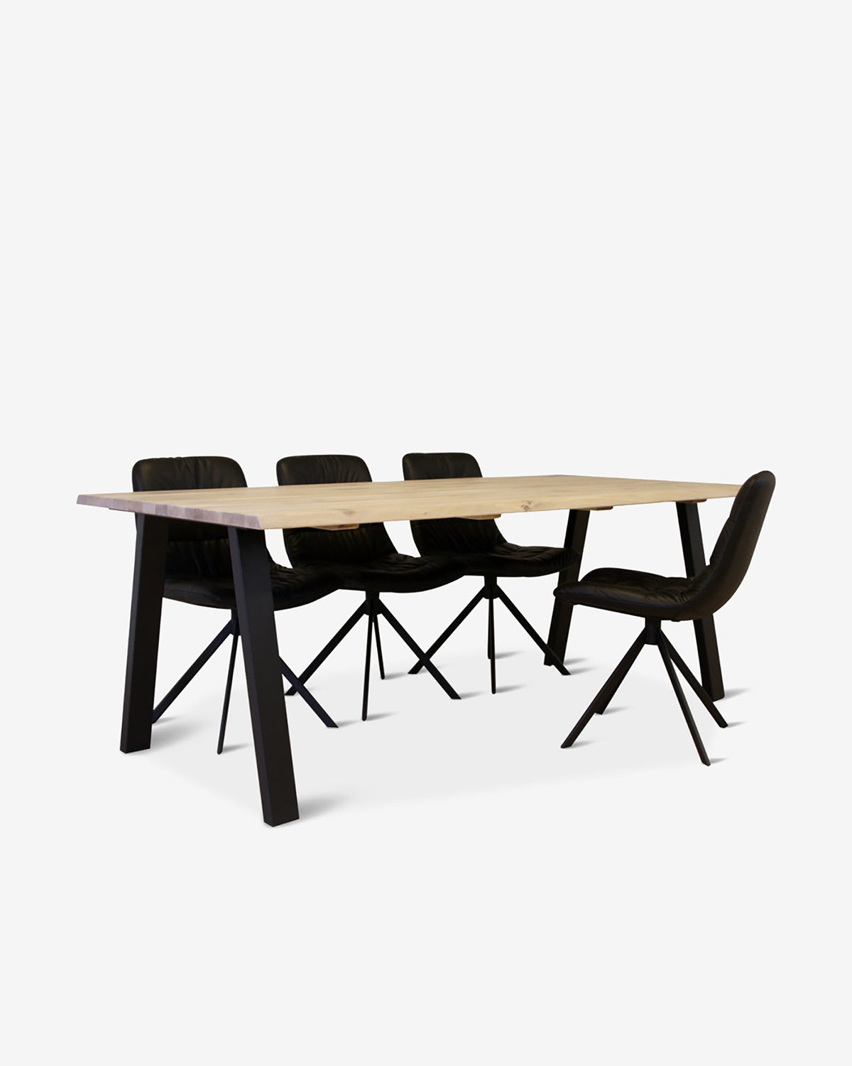 Signature plankebord, hvidolieret eg