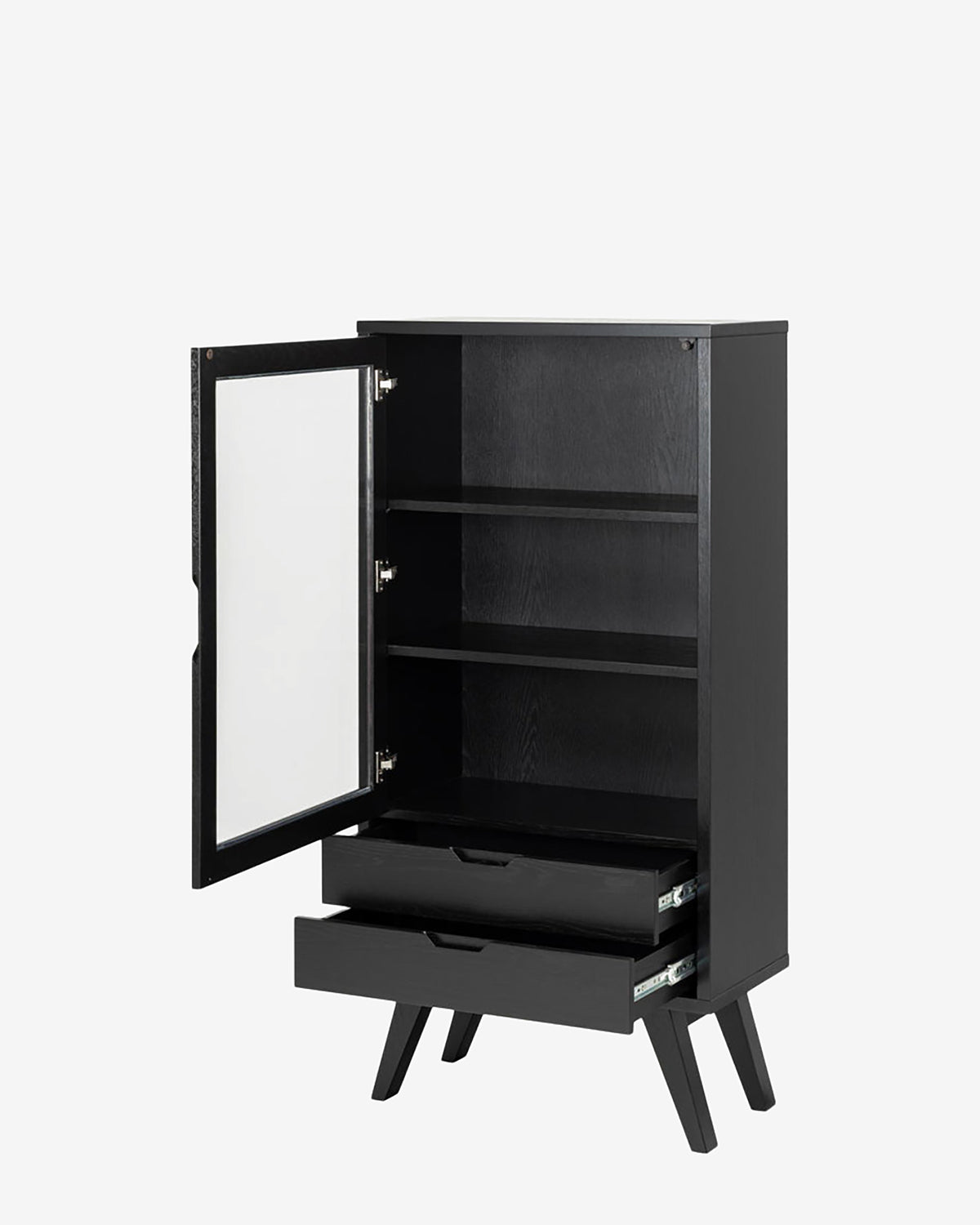 A-Line vitrine, sort eg