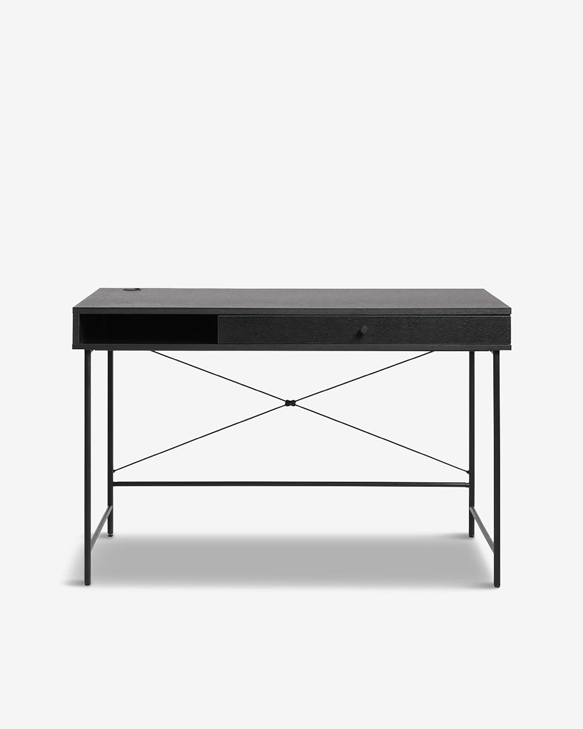 Alva skrivebord, sort