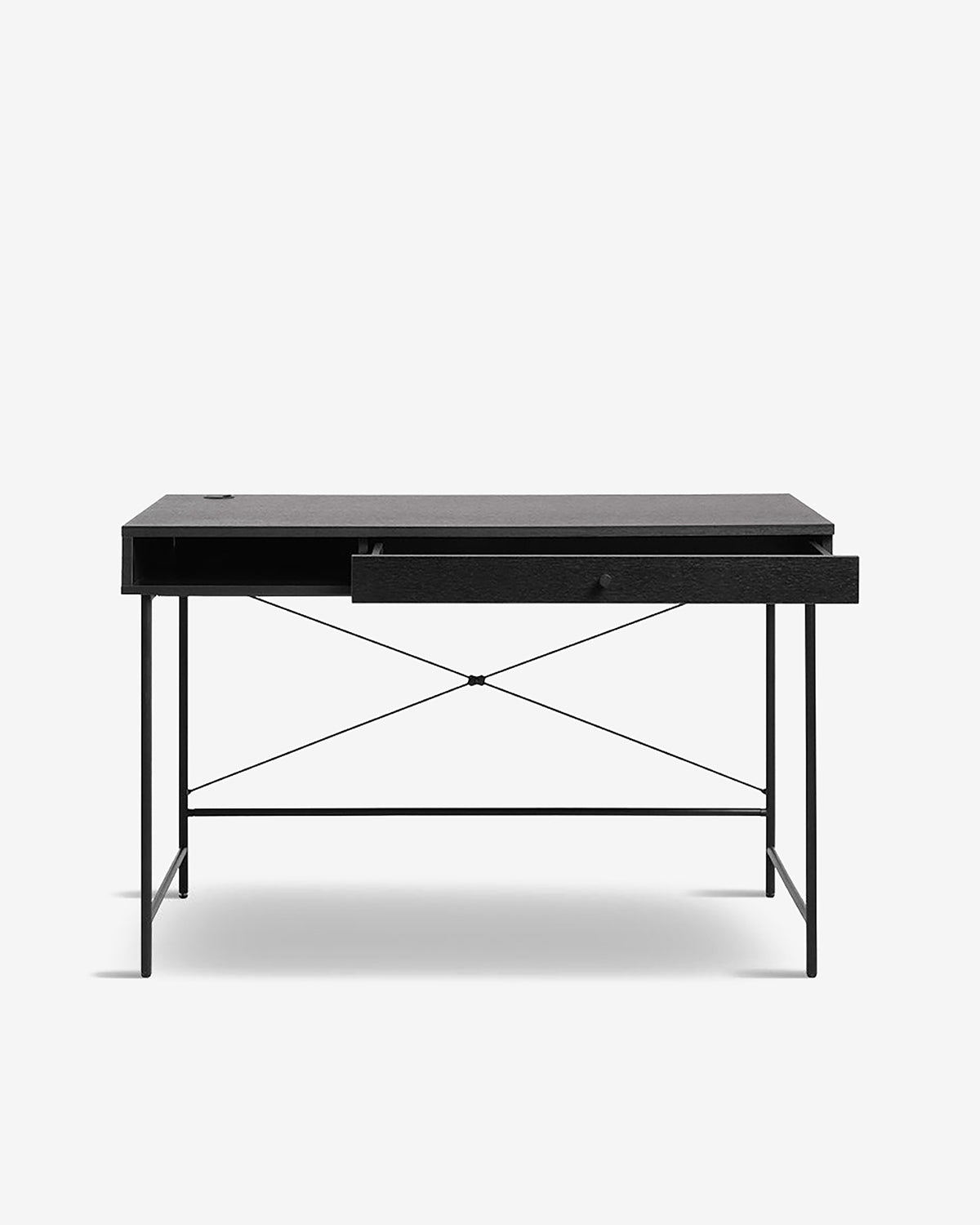 Alva skrivebord, sort