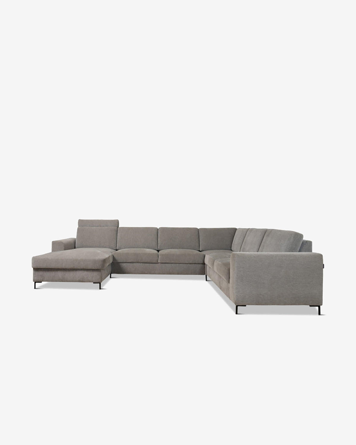 Construct 2 hjørnesofa, lys grå