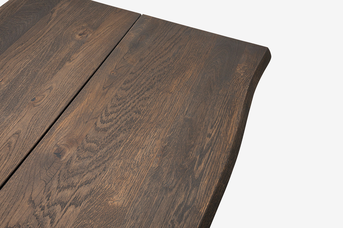 Klint spisebord røget eg