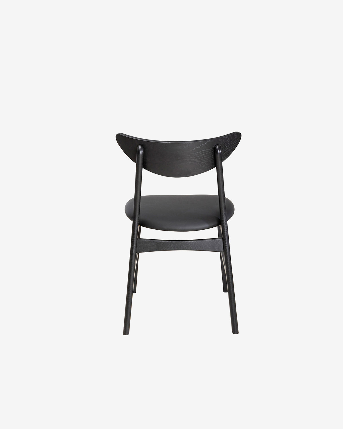 Liva spisestol sortbejdset eg