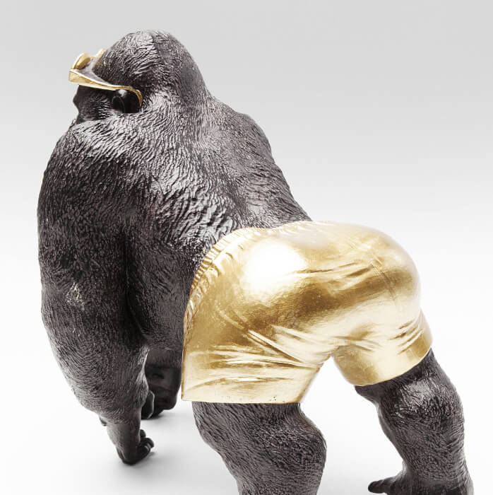 Gorilla på strandtur