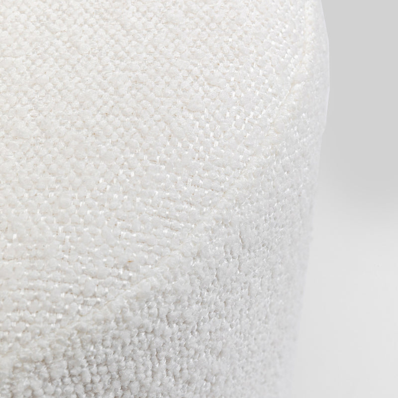 Kirsebær puf, creme bouclé