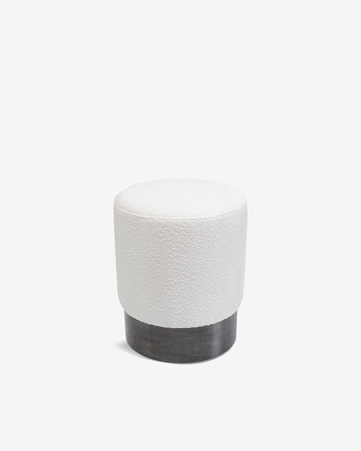 Kirsebær puf, creme bouclé