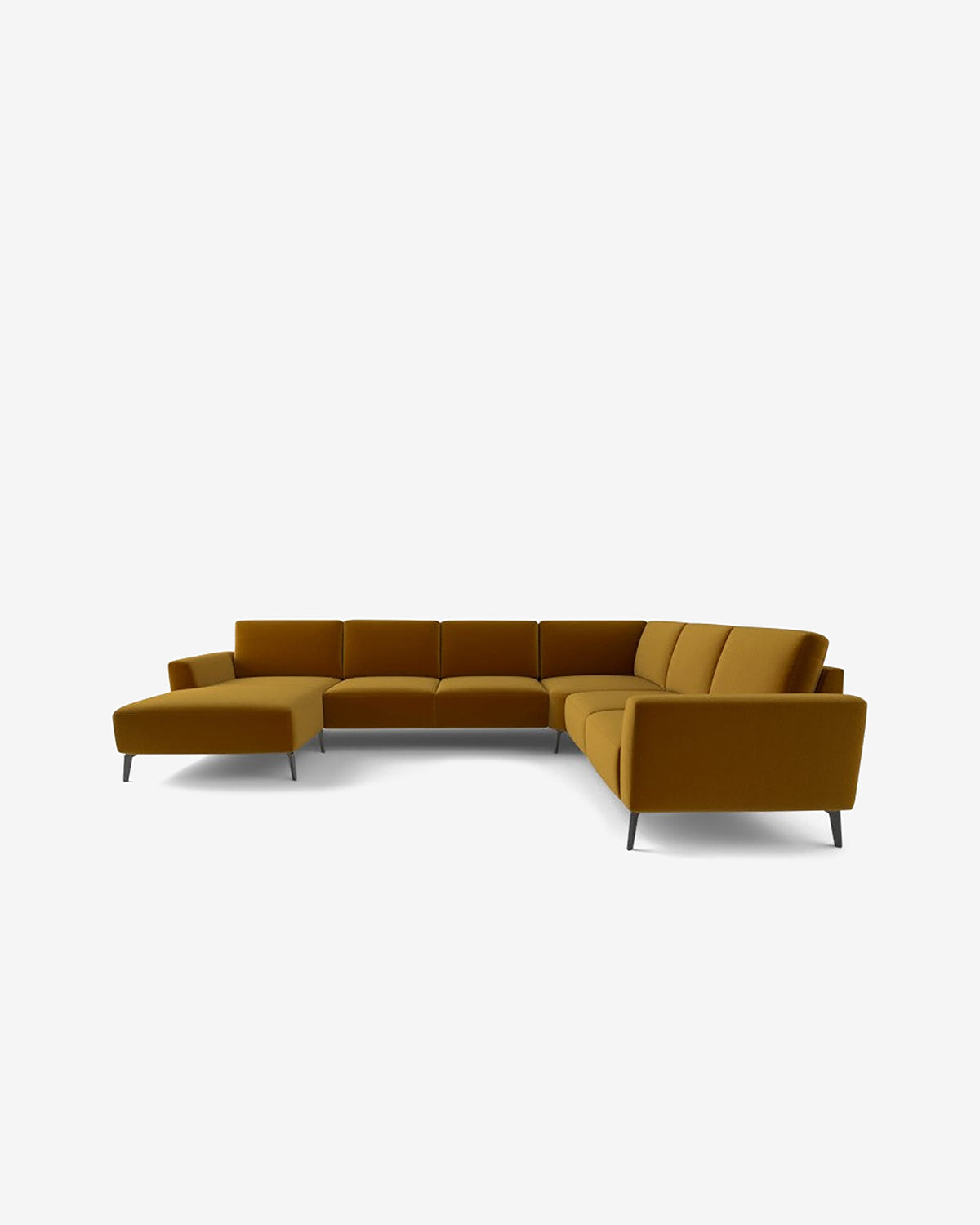 Modu hjørnesofa, gold velour