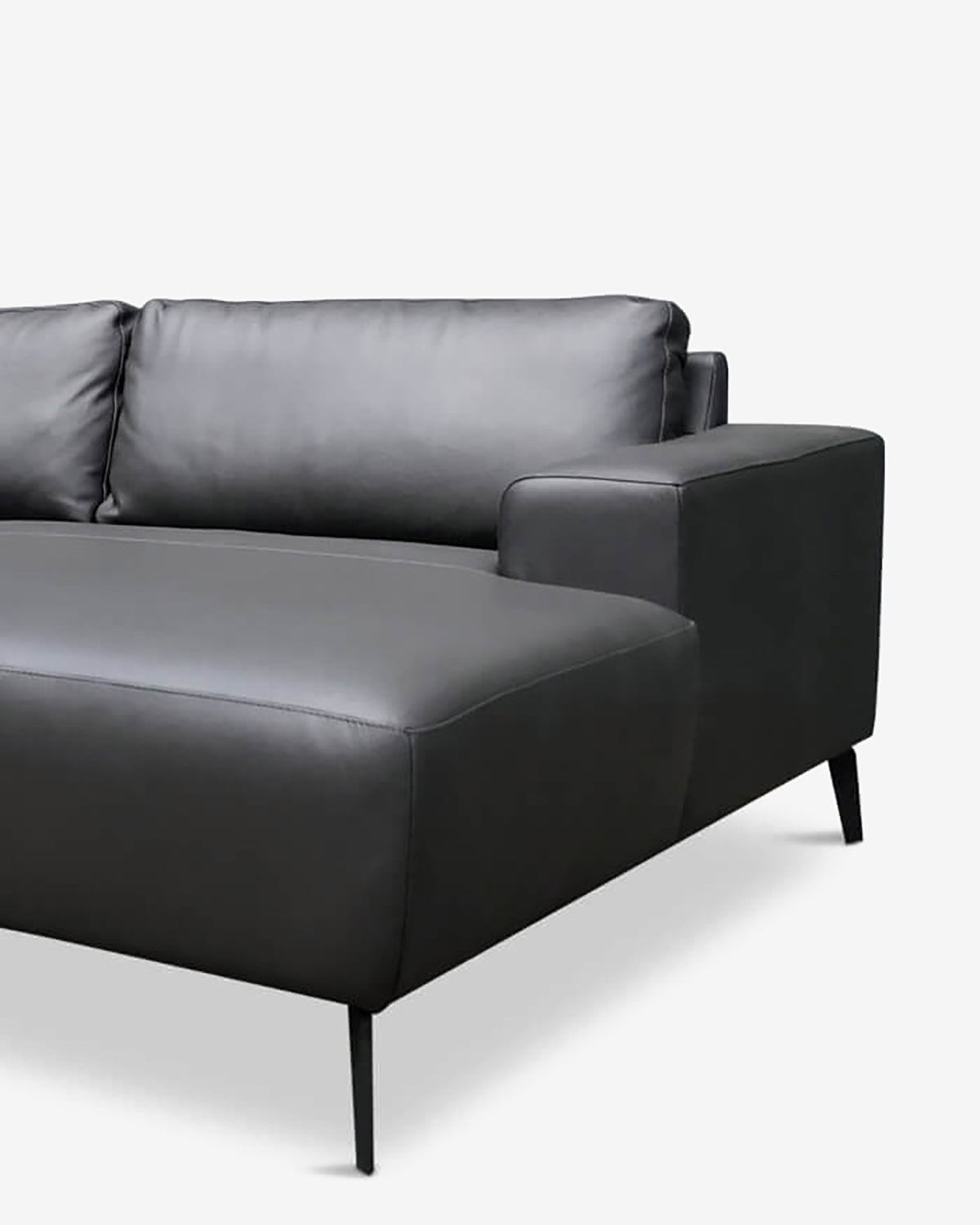 Modu byggesofa, antracite læder