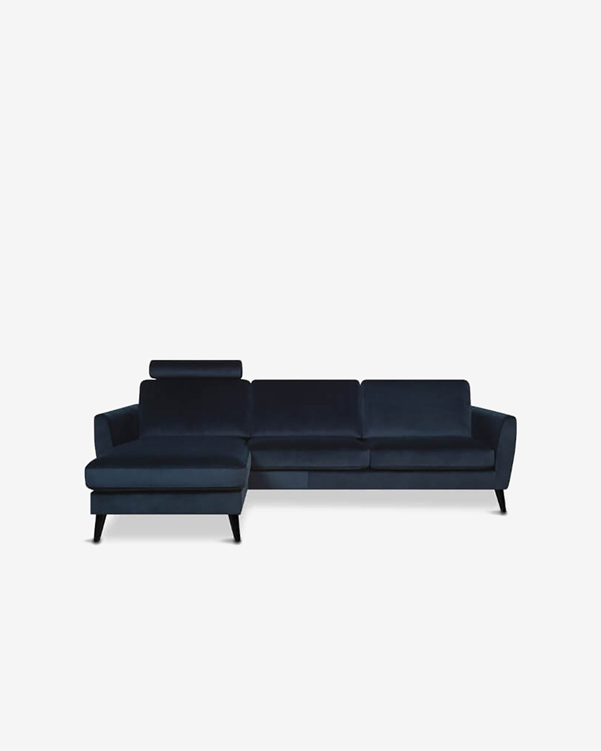 Nova modular sofa m/chaiselong, blå