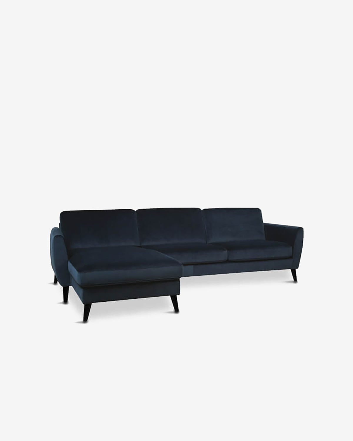 Nova modular sofa m/chaiselong, blå