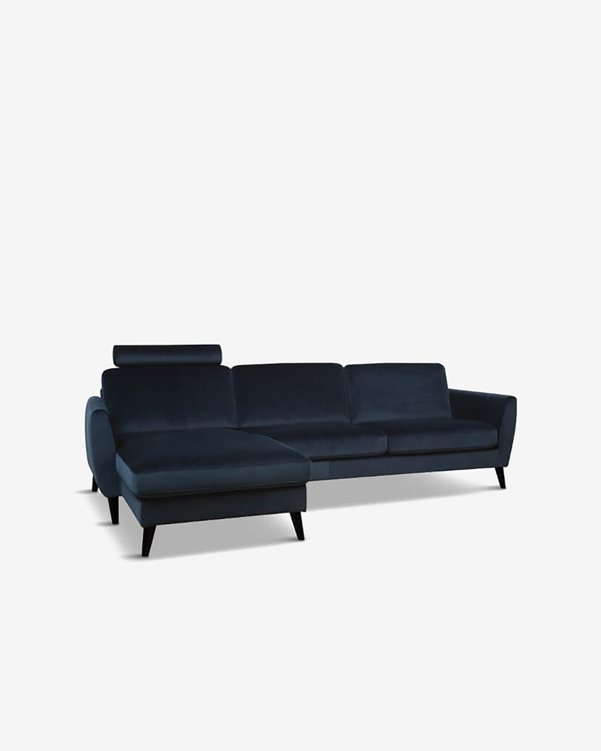 Nova modular sofa m/chaiselong, blå