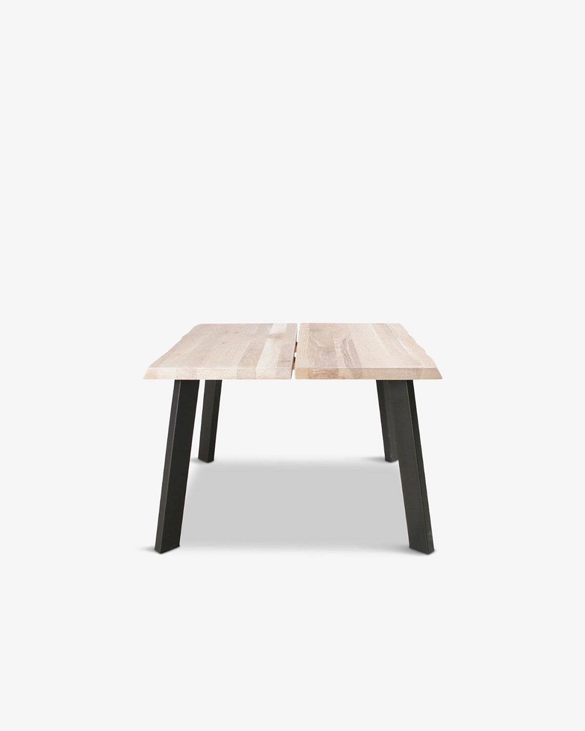 Signature planke sofabord, hvidolieret eg